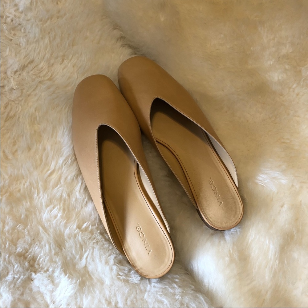 Vince Levin Flat Mules